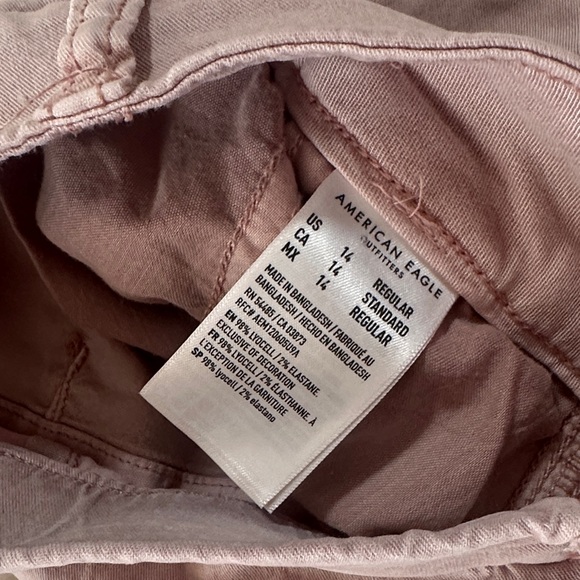 American Eagle Outfitters Pink Cargo Pants - Picture 3 of 6
